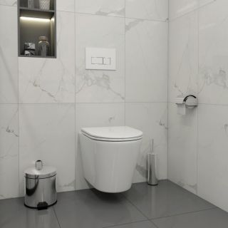 Клавиша смыва Maretti Umbria AC12UM-746, белый/хром